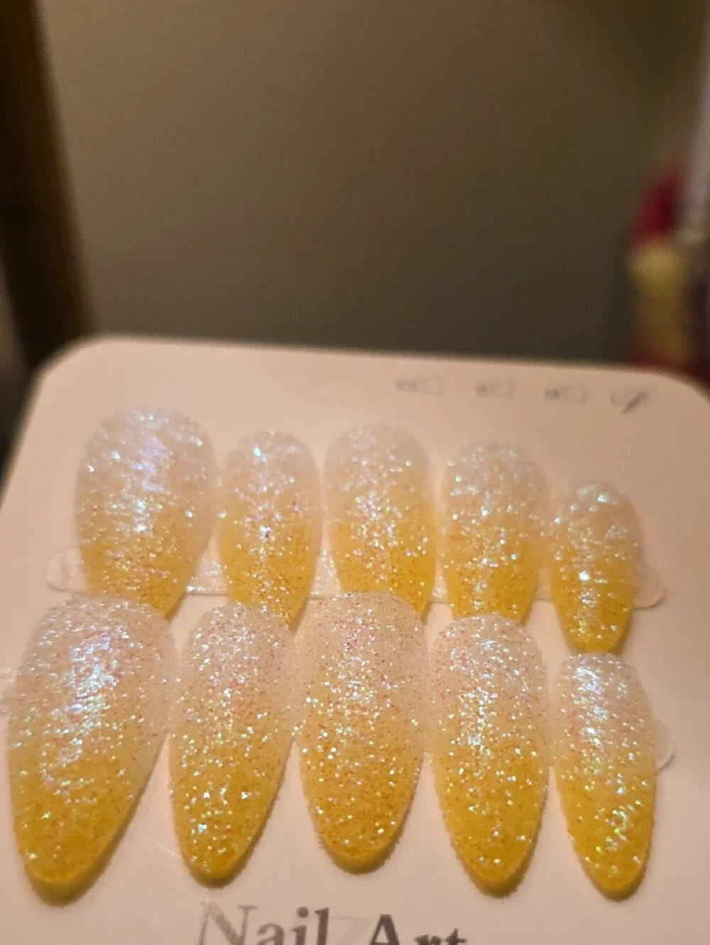 N/A sparkling yellow